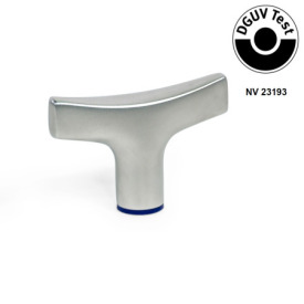 GN 5064 T-Griffe, Edelstahl, Hygienic Design Oberfläche: MT - <br />Werkstoff (Dichtring): H - H-NBR
