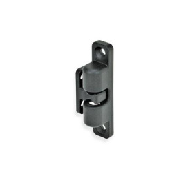 GN 4490 Kugelschnäpper, Zink-Druckguss Oberfläche: SW - schwarz, RAL 9005, strukturmatt