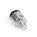 Haltemagnete, Neodym-Eisen-Bor (NdFeB), Gehäuse Edelstahl, mit gummierter Haftfläche