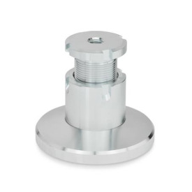 GN 360 Ausgleich-Stellfüße, Stahl Werkstoff: ST - Stahl<br />Form: A - ohne Kontermutter<br />Fußdurchmesser d<sub>1</sub>: 79