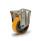 GN 22887 Ruote con supporto per medie portate, rivestimento in poliuretano, corpo ruota in ghisa, versione intermedia Tipo di cuscinetto: K - Cuscinetto a sfere
Tipo (supporto): B - Supporto fisso
Codifica: M - Versione intermedia
Materiale (supporto): ST - Acciaio stampato