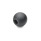 DIN 319 Impugnature fisse a sfera, plastica, tipo a pressione Materiale: KT - Plastica
Tipo: M - Con foro conico
