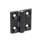 GN 237 Scharniere, Zink-Druckguss / Aluminium Werkstoff: ZD - Zink-Druckguss
Form: A - 2x2 Bohrungen für Senkschrauben
Oberfläche: SW - schwarz, RAL 9005, strukturmatt