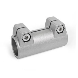 GN 242 Muffen-Klemmverbinder, Aluminium Oberfläche: BL - blank, matt gestrahlt