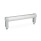 GN 333.1 Maniglie tubolari, alluminio / lega di zinco pressofusa Tipo: B - Montaggio dal lato dell'operatore (solo per d<sub>1</sub> = 28)
Finitura: ES - Anodizzato, colore naturale