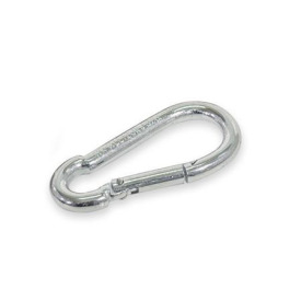 GN 5299 Karabinerhaken, Stahl / Edelstahl Form: C - offenes Auge<br />Werkstoff: ST - Stahl