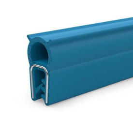 GN 2190 Kantenschutz-Dichtprofile, FDA-konform Werkstoff: NBR - Acrylnitril-Butadien-Kautschuk<br />Form: A - Dichtprofil oben
