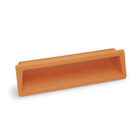 GN 731.1 Griffschalen zum Einklipsen, Kunststoff Farbe: OR - orange, RAL 2004, matt