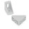 GN 561 Angolari di fissaggio, tipo B / tipo C, plastica Tipo: C - 1 foro asolato b<sub>2</sub>, senza gradini guida, 1 foro alesato d, con gradini guida
N° identificativo: 1 - senza calottina