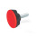 GN 636.4 Sterngriffschrauben, Kunststoff Farbe: DRT - rot, RAL 3000, matt