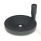 GN 323 Volantini a disco, colore nero, rivestimento con polveri Codice foro alesato: B - Senza sede per chiavetta
Tipo: R - Con impugnatura girevole