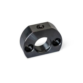 GN 612.1 Flange di posizionamento, acciaio Tipo: A - Foro di montaggio parallelo al puntale