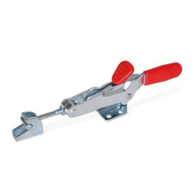 GN 850.2 Verschlussspanner, mit Verriegelung, für Zugspannung Form: TT - mit Zugachse, mit Gegenhalter, mit Zuganker mit T-Stück